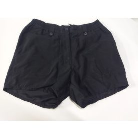 Női L-es fekete vászon short, rövidnadrág - Ulla Popken