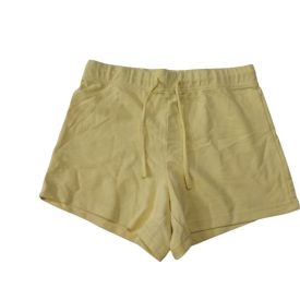 Női L-es sárga pamut rövidnadrág, short - Blue Motion