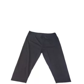 Női 4XL-es fekete térdig érő leggings - ÚJ
