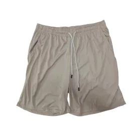 Férfi L-es drapp sport rövidnadrág, short - ÚJ