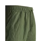 Férfi L-es khaki lenes nyári rövidnadrág, short - ÚJ