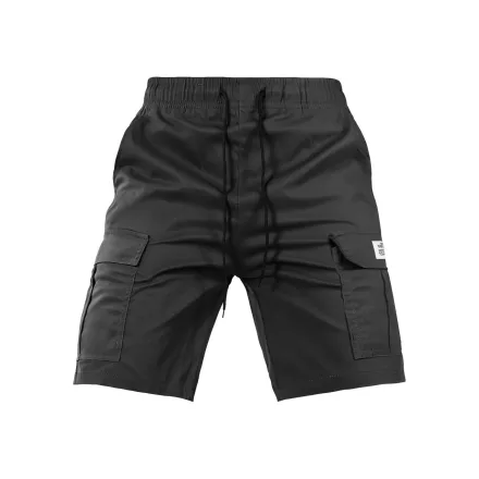 Férfi XL-es fekete cargo rövidnadrág, short - ÚJ