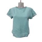 Női S-es türkiz vastagabb póló - Zara