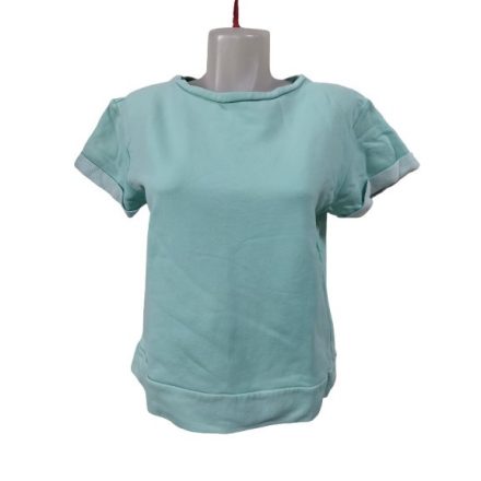 Női S-es türkiz vastagabb póló - Zara
