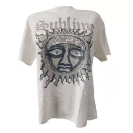 Női S-es fehér napos póló - H&M