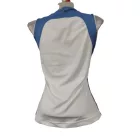 Női XS-S-es fehér-kék ujjatlan póló, sportpóló - Adidas