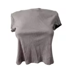 Női M-es barna bordás top - H&M