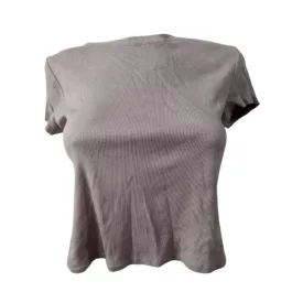 Női M-es barna bordás top - H&M