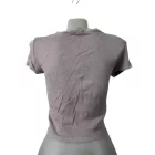 Női M-es barna bordás top - H&M
