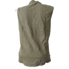 Női M-es khaki ujjatlan póló - Tom Tailor