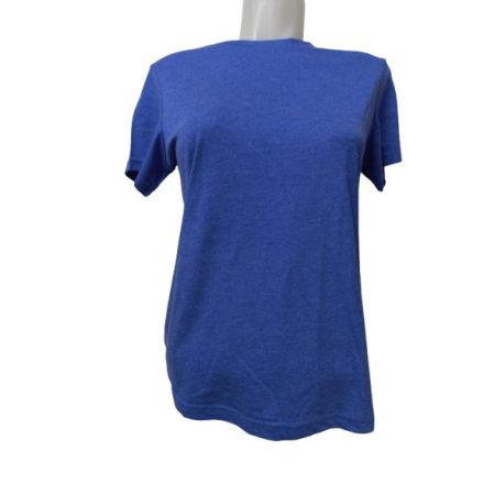 Női M-es kék kerek nyakú póló - Skinnifit Women - ÚJ