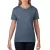 Női L-es Fashion Basic Tee 150 melírozott tengerkék póló - Anvil - ÚJ
