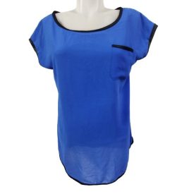 Női L-es kék ujjatlan blúz - Yendi