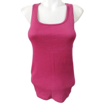 Női XL-XXL-es mályvaszínű ujjatlan bordás póló - Decathlon