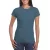 Női L-es Gildan női póló Softstyle (GIL64000) - Indigo Blue - ÚJ