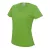 Női XL-es Just Cool női V-nyakú sport póló (JC006) - Lime Green - ÚJ