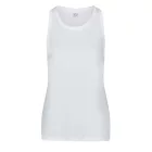 Női XL-es fehér Just Cool női sport trikó, ujjatlan póló (JC026) - Arctic White - ÚJ