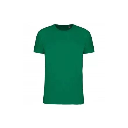 Férfi 5XL-es Kariban Organic 185 fűzöld póló - Kariban - ÚJ
