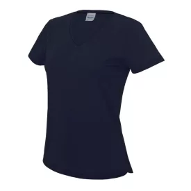   Női L-es kék sportpóló (French Navy JC006) - Just Cool - ÚJ
