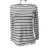 Női S-es fehér-kék csíkos pamutfelső - H&M