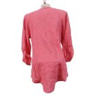 Női M-es málnaszínű magában hímzett vászon felső, blúz - Chico's