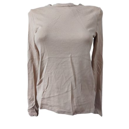 Női M-es drapp pamutfelső - H&M