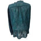 Női L-es zöld csillogó blúz - Promod