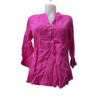 Női L-es pink hosszú ujjú blúz - Marks&Spencer