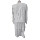 Női nagyméretű fehér hosszított blúz, felső