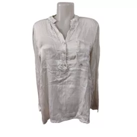 Női XL-XXL-es drapp hosszú ujjú blúz, felső