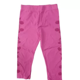 122-es pink hangjegyes capri leggings - Little Kids 