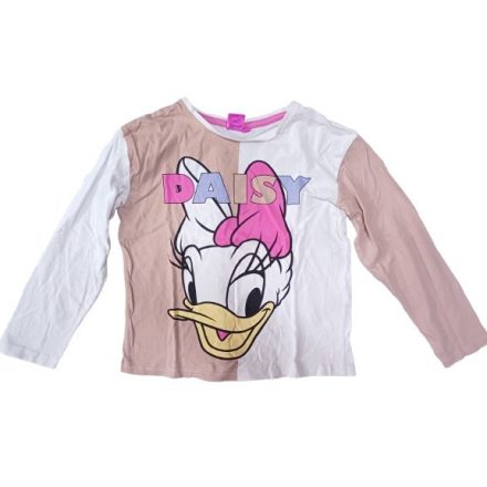 128-as fehér kacsás pamutfelső - Daisy - Disney