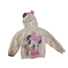 128-as vajszínű kardigán - Minnie Egér (kicsit foltos)
