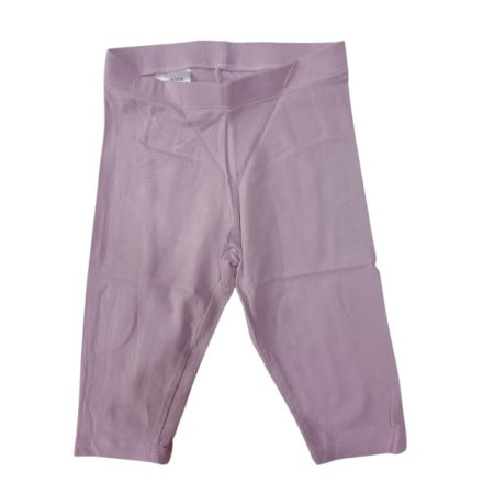 110-116-os lila egyszínű térdig érő leggings - Lupilu