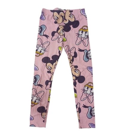 128-as rózsaszín mintás leggings - Minnie & Mickey