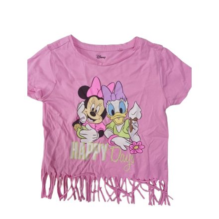 128-as pink rojtos aljú póló - Minnie & Daisy - Disney