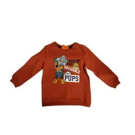   98-as narancssárga pulóver - Mancs őrjárat - Paw Patrol - ÚJ
