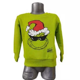   110-es zöld karácsonyi pulóver - Grincs - The Grinch - ÚJ