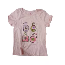 158-as rózsaszín parfümös póló - Primark - ÚJ