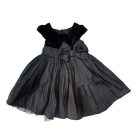 86-os fekete elegáns, alkalmi alábélelt ruha - Next