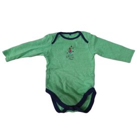 68-74-es zöld hosszú ujjú body - Next - ÚJ
