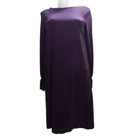 Női XS-es padlizsánlila ruha - Massimo Dutti