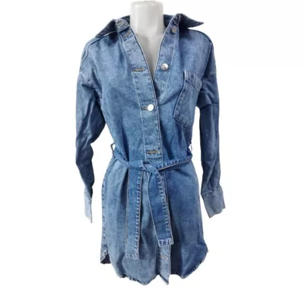 Női XS-es kék farmerruha - H&M