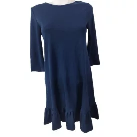 Női XS-es sötétkék alkalmi, elegáns ruha - Reserved