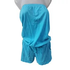   Női S-M-es kék playsuit, nyári overall - Blue Motion - ÚJ