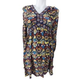 Női XS-es barna virágos ruha - Springfield