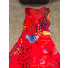Női S-es piros virágos ruha - Desigual
