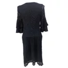 Női S-es fekete csipkés csillogó alkalmi ruha - Orsay