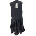 Női M-es fekete fodros ujjatlan nyári ruha - Hypnosy - ÚJ