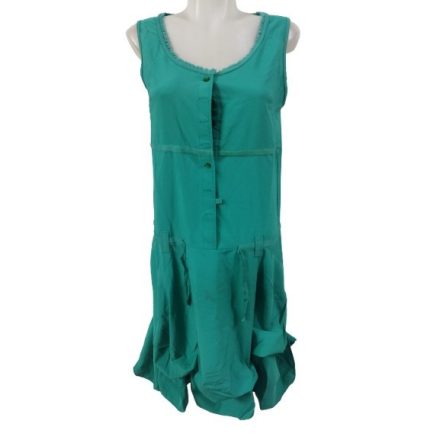 Női M-es zöld ujjatlan nyári ruha - Hypnosy - ÚJ